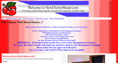 Desktop Screenshot of newcherrymaster.com