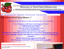 Tablet Screenshot of newcherrymaster.com